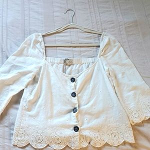 Zara cotton top
